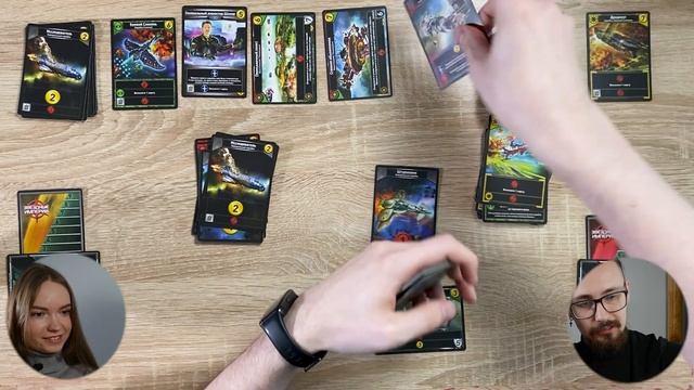 Играем в настольную игру «Звездные империи» | Летсплей вдвоем смотреть онлайн