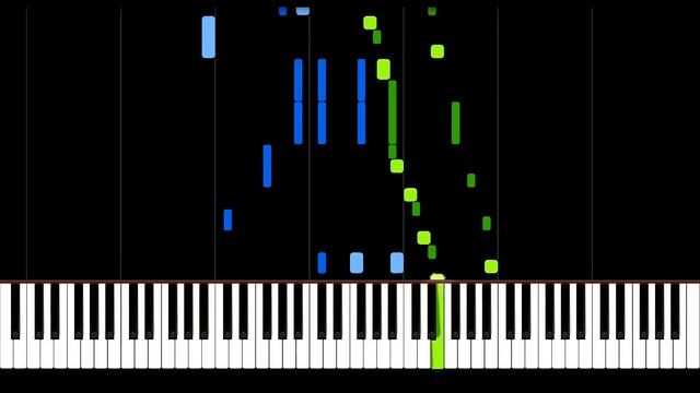 Polish National Dance No. 1 Op. 3 - Xaver Scharwenka | Piano Tutorial | Synthesia | How to play смотреть онлайн