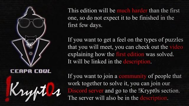 !Krypt0s #2 - Win $100 by decoding this video смотреть онлайн