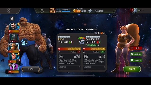 MCOC Side Quest | Date.Game | Squirrel Girl Boss | Walk Thru & Tips | February 2023 Week 3 смотреть онлайн