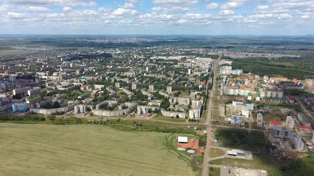 Салават с высоты птичьего полета смотреть онлайн