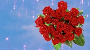 Футаж. Цветочный фон 157