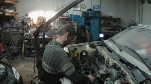 Снятие блока двс ваз 2109 самодельный кран