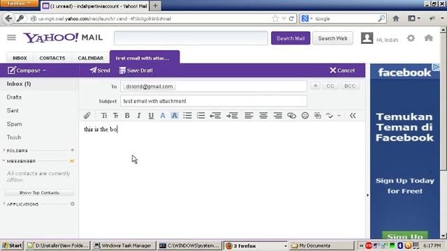 How To Send Email via Yahoo with File Attachment смотреть онлайн