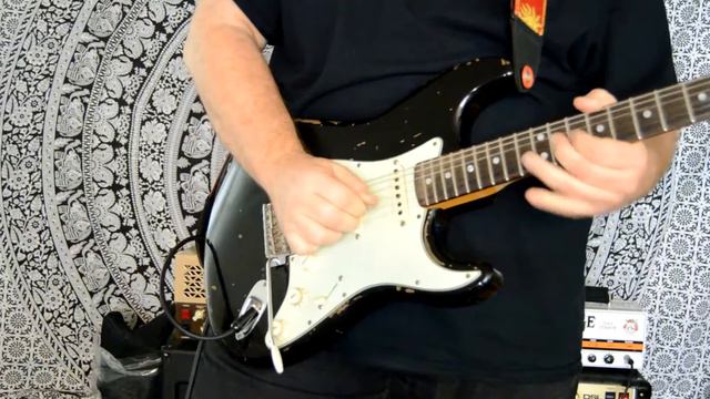 Basic Audio Gnarly Fuzz with Orange Tiny Terror and Fender Stratocaster смотреть онлайн