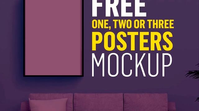 Photoshop CS6 Free Download – Posters Mockup смотреть онлайн