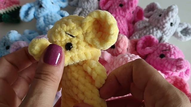 Много плюшевых игрушек. Готовые работы. Марафон #навяжукярмарке100 92/100