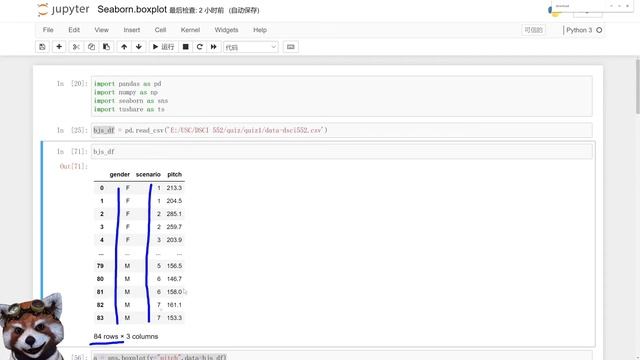 【Python】用Seaborn生成各式箱型图(boxplot)/Seaborn.boxplot with pandas dataframe input смотреть онлайн