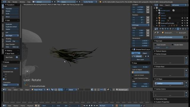 Мини-сценка в Blender. Часть 10. смотреть онлайн