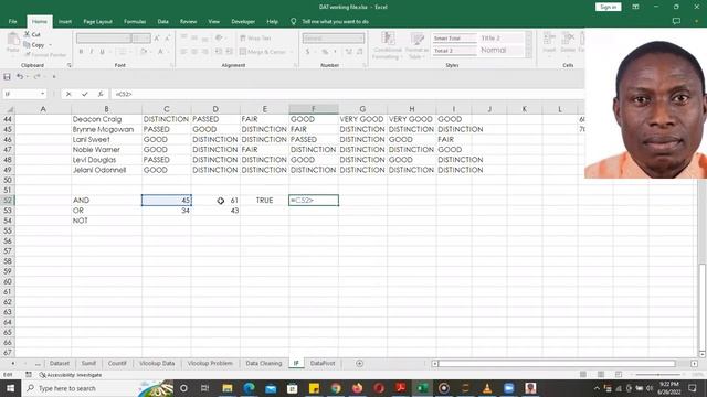 IF function and basic Statistics function смотреть онлайн