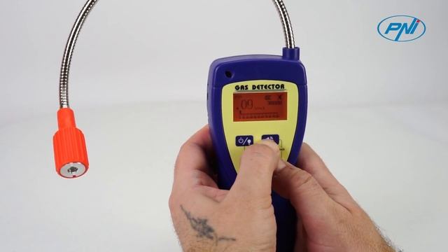 Detector de gas PNI portátil JL269 con sensor flexible y pantalla LCD ES смотреть онлайн