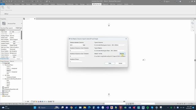 Export Beams and Columns from AutoCAD to Revit Automatically | Xuất bản vẽ | AutoLISP Reviewer смотреть онлайн