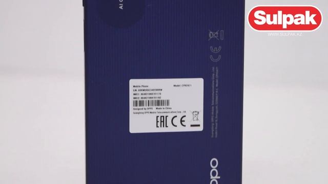 Смартфон OPPO A17K 3/64GB Navy Blue распаковка