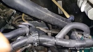 Установка предпускового подогревателя двигателя и доп. топливного фильтра на Citroen Jumper 2.2 HDi