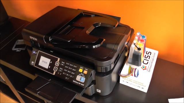 Instalacion CISS Epson WF 3620 Cartuchos 27