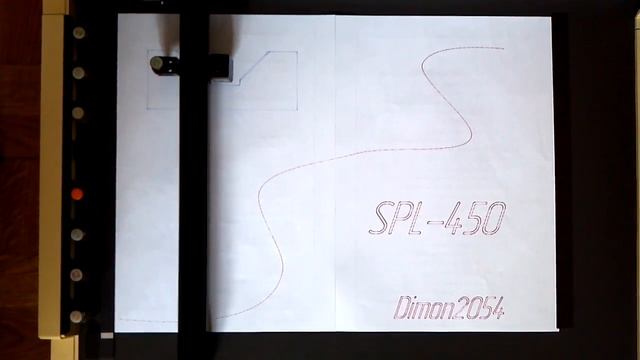 Плоттер Sekonic SPL-450 X-Y Plotter - Печать с компьютера смотреть онлайн