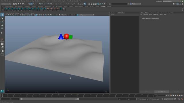 Maya 2018: MASH: Animate the Placer Node смотреть онлайн