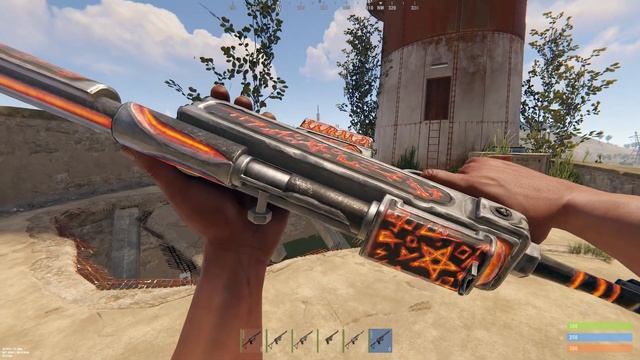 Топ скинов на берданку Rust раст смотреть онлайн