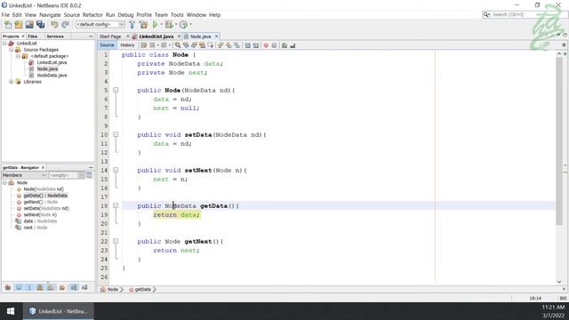 22 - Linked Lists: Create LinkedList Class (Java) Part 02 смотреть онлайн
