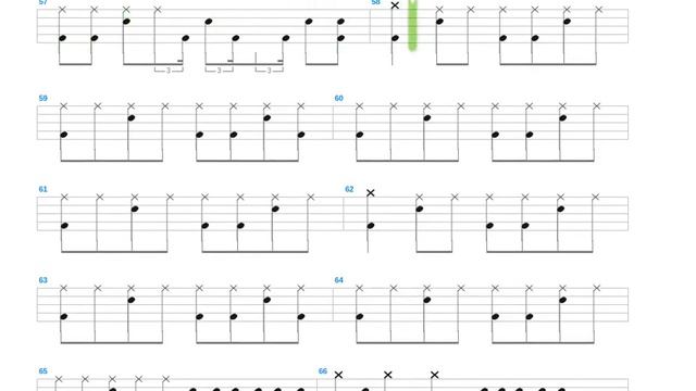 Seventh Heaven + B'Z + Drum only + Drum tab смотреть онлайн