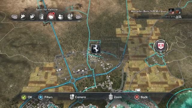 Test Drive Unlimited 2 - All Ibiza Car Dealers Location - Max Zoom - HD смотреть онлайн