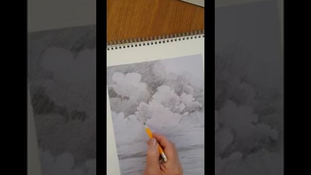 Рисуем карандашом.Парус-небо-облака.#simple drawing#seelandscape# смотреть онлайн