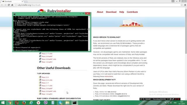 Урок #1 SASS. Как установить SASS