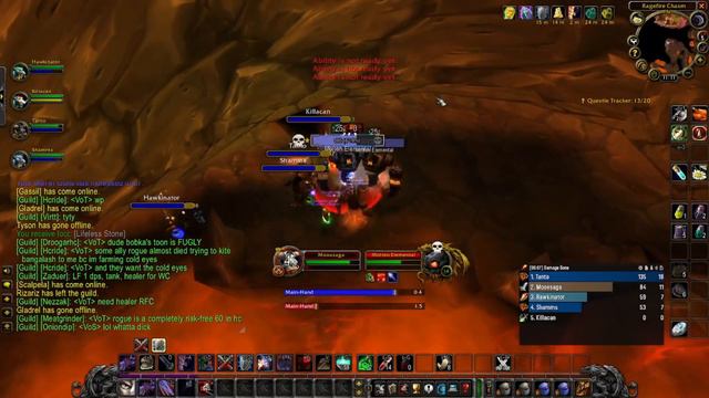 Hardcore Classic Wow Dungeon Run #1 - RFC смотреть онлайн