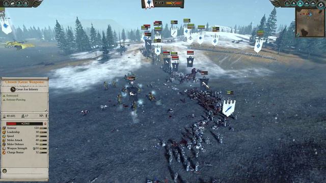A Dragon Princess Burns Them All! High Elves Vs Chaos. Total War Warhammer 2, Multiplayer смотреть онлайн