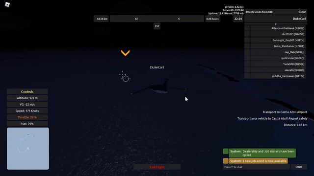 Aeronautica (Roblox) - Nuclear Weapons Test Event at Castle Atoll смотреть онлайн