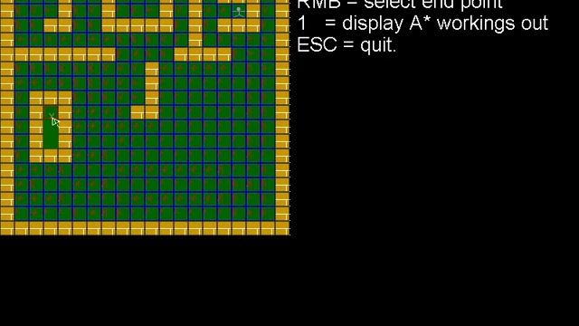 Simple A* Star PathFinding - Blitz3D смотреть онлайн