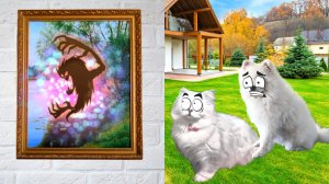 ПРОКЛЯТАЯ КАРТИНА В Реальности!!! Мы все в ОПАСНОСТИ!!!