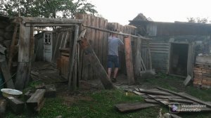 УБОРКА/РАЗБИРАЕМ СТАРЫЙ ДВОР