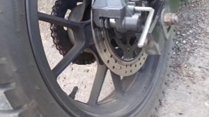 Как поменять колодки, на Racer storm 250