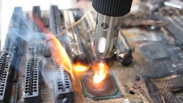 Прогрев южного моста чипсета i430TX смотреть онлайн
