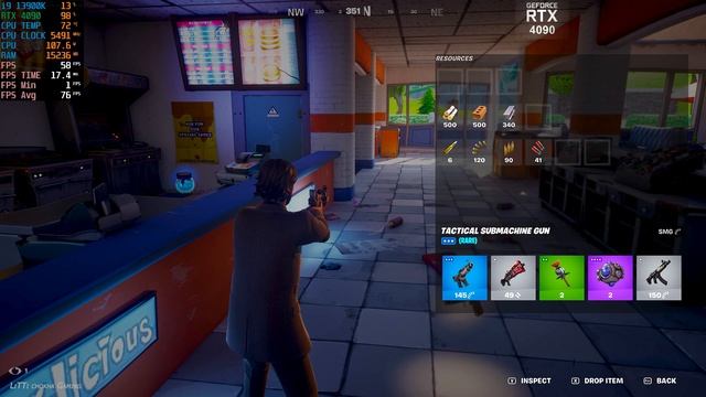 FortniteOG Season 6 : RTX 4090 24GB ( 4K Ultra Graphics + DLSS 3.5 ) смотреть онлайн