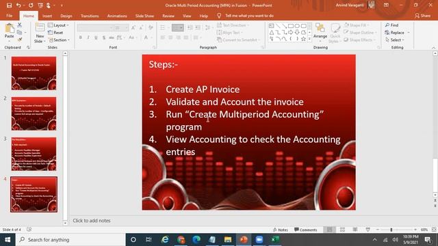 Fusion Cloud:- Oracle Multiperiod Accounting смотреть онлайн
