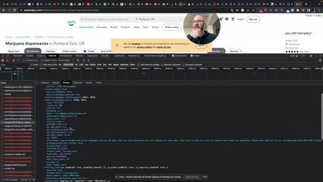 How to scrape Weedmaps with Node.js смотреть онлайн