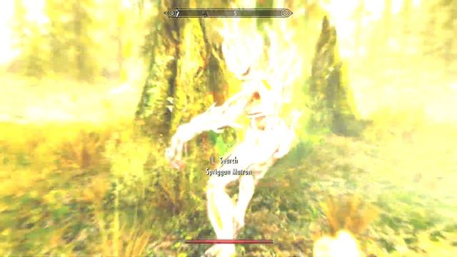This Clearpine Pond has angry trees - Skyrim смотреть онлайн