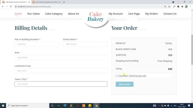 Cake Bakery System Using PHP and MySQL | PHPGurukul смотреть онлайн