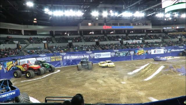 Monster Jam. 4. Black Stellton Rearing Up! #sports  #monster #monstertruck #flights #monsterjam