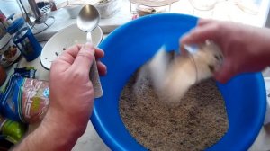 Рабочая прикормка на плотву. Простой рецепт.