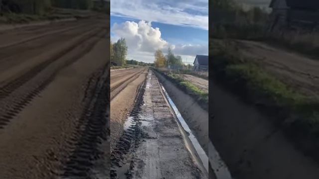 Строительство грунтовых дорог с добавлением ПГС смотреть онлайн