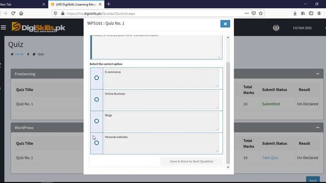 Wordpress Quiz # 1 Batch 6 | Digiskills смотреть онлайн