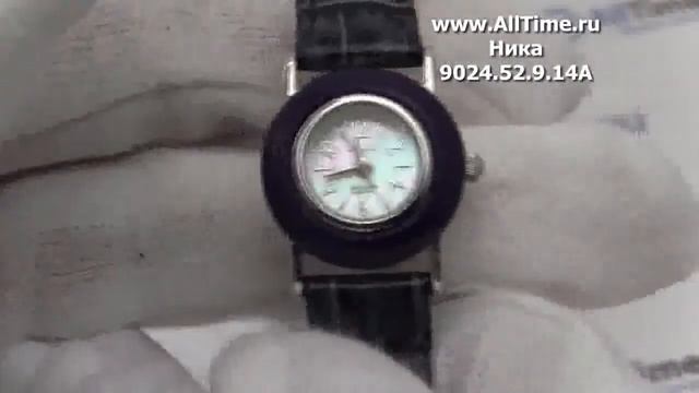 Обзор. Женские наручные часы Ника серебряные 9024.52.9.14A смотреть онлайн