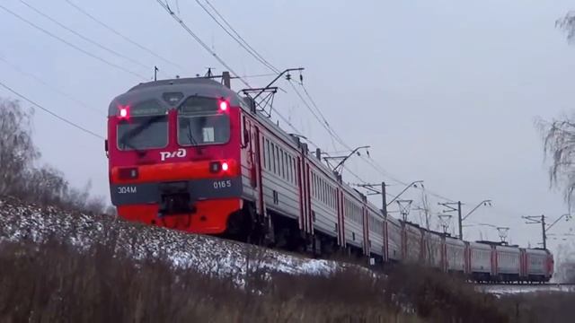 Электропоезд ЭД4м-0165 смотреть онлайн