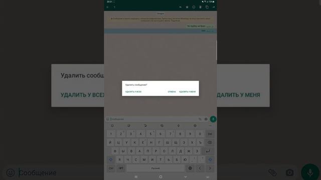 Данное сообщение удалено WhatsApp смотреть онлайн