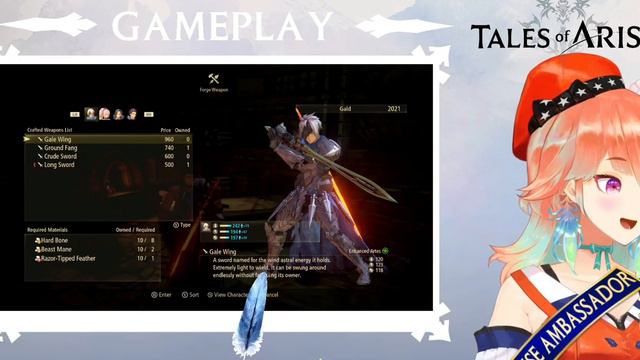 Tales Of Arise - [NEW FOOTAGE] Crafting mechanic смотреть онлайн