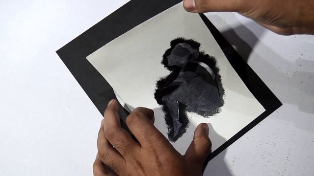 Black and White Painting | Sad Girl in Moonlight | Easy tutorial for beginners смотреть онлайн