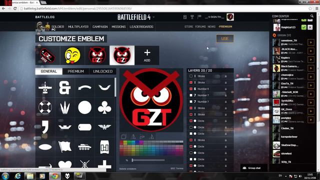 วิธี copy และเลือกใช้ emblem ใน battlefield 4 смотреть онлайн